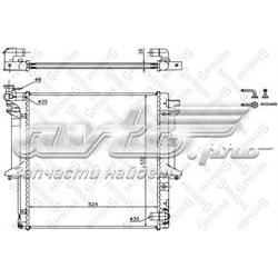 10-25972-SX Stellox radiador de esfriamento de motor