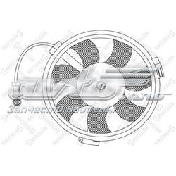 2999013SX Stellox ventilador elétrico de esfriamento montado (motor + roda de aletas)