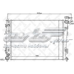 1026617SX Stellox radiador de esfriamento de motor