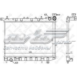 1025121SX Stellox radiador de esfriamento de motor