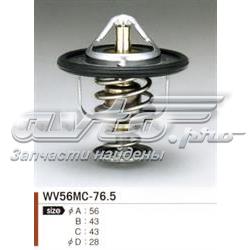 WV56MC765 Tama termostato