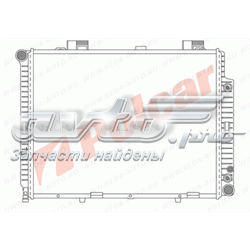 5015084 Polcar radiador de esfriamento de motor