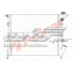 601908A0 Polcar radiador de esfriamento de motor