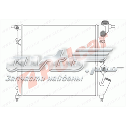 601908A2 Polcar radiador de esfriamento de motor