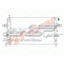 550808A6 Polcar radiador de esfriamento de motor