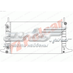 7139163 Ford radiador de esfriamento de motor