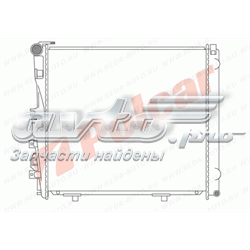 502408 Polcar radiador de esfriamento de motor