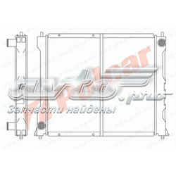 Radiador de esfriamento de motor 3819086 Polcar