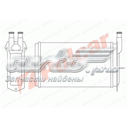 4401N81 Polcar radiador de forno (de aquecedor)