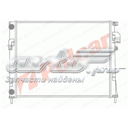 6026081 Polcar radiador de esfriamento de motor