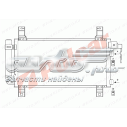 4519K8C1 Polcar radiador de aparelho de ar condicionado