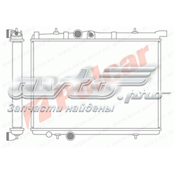 572308A2 Polcar radiador de esfriamento de motor