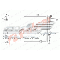 551408A2 Polcar radiador de esfriamento de motor