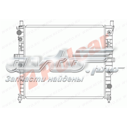 504408-1 Polcar radiador de esfriamento de motor