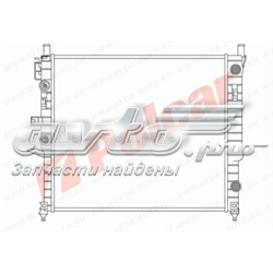 5044082 Polcar radiador de esfriamento de motor