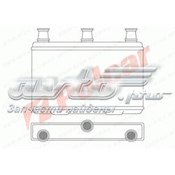 Радиатор печки 2017N81X Polcar