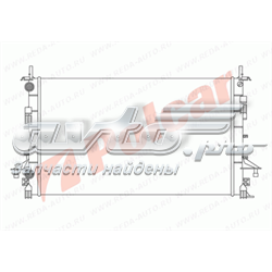 6037081 Polcar radiador de esfriamento de motor