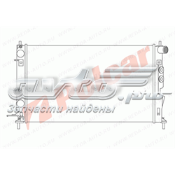 551608A4 Polcar radiador de esfriamento de motor