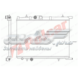 232808-1 Polcar radiador de esfriamento de motor