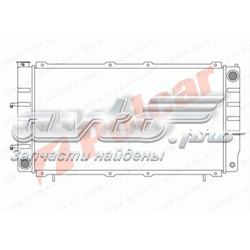 7205082 Polcar radiador de esfriamento de motor