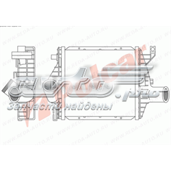 5012J81X Polcar radiador de intercooler