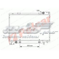 815008-2 Polcar radiador de esfriamento de motor