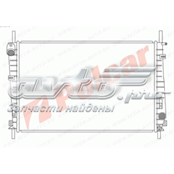 3218082 Polcar radiador de esfriamento de motor