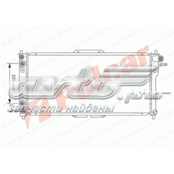 Compre KL2015200E Mazda Radiador de esfriamento de motor