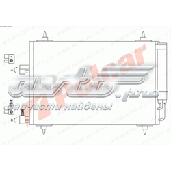 2332K8C1 Polcar radiador de aparelho de ar condicionado