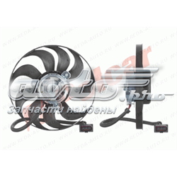 954123U1 Polcar ventilador elétrico de esfriamento montado (motor + roda de aletas direito)