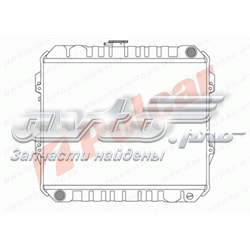 8174082 Polcar radiador de esfriamento de motor