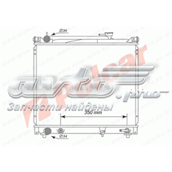 740408-3 Polcar radiador de esfriamento de motor