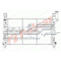 240008-3 Polcar radiador de esfriamento de motor