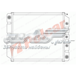 Radiador de esfriamento de motor 9002086 Polcar