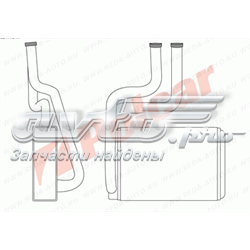 Radiador de forno (de aquecedor) Ford Mondeo 2 BFP