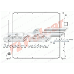 632008-1 Polcar radiador de esfriamento de motor