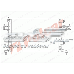 555608A1 Polcar radiador de esfriamento de motor