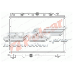 Radiador de esfriamento de motor 6340083 Polcar