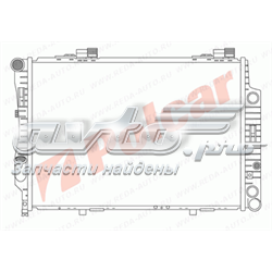 500208 Polcar radiador de esfriamento de motor