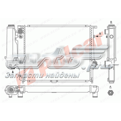 Radiador de esfriamento de motor 201508 Polcar