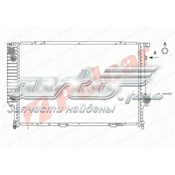 2015080 Polcar radiador de esfriamento de motor