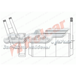 Радиатор печки 3245N81 Polcar
