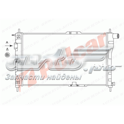 291008A1 Polcar radiador de esfriamento de motor