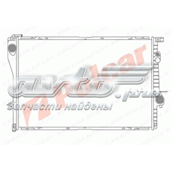 2016086 Polcar radiador de esfriamento de motor