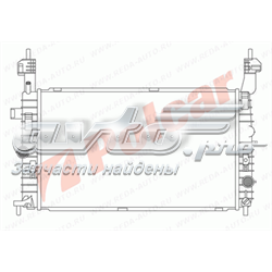 5559082 Polcar radiador de esfriamento de motor