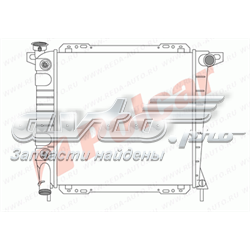 Radiador de esfriamento de motor 3269081 Polcar