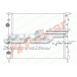 Радиатор охлаждения двигателя 600708A1 Polcar