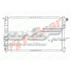 292208-1 Polcar radiador de esfriamento de motor