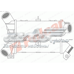 Интеркулер 6713J81X Polcar