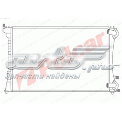 5746084X Polcar radiador de esfriamento de motor